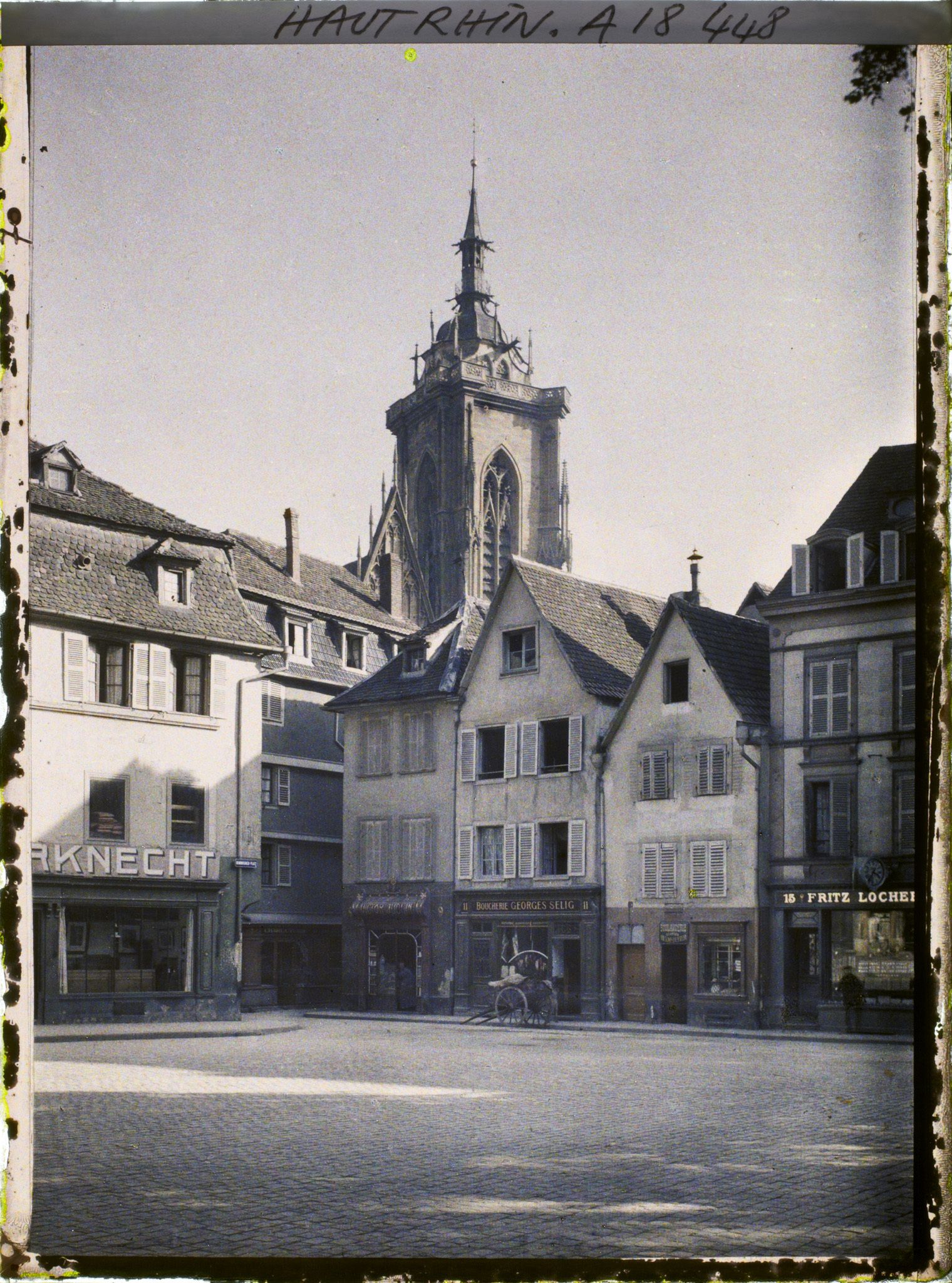 Image représentant France, Colmar, Place des Dominicains