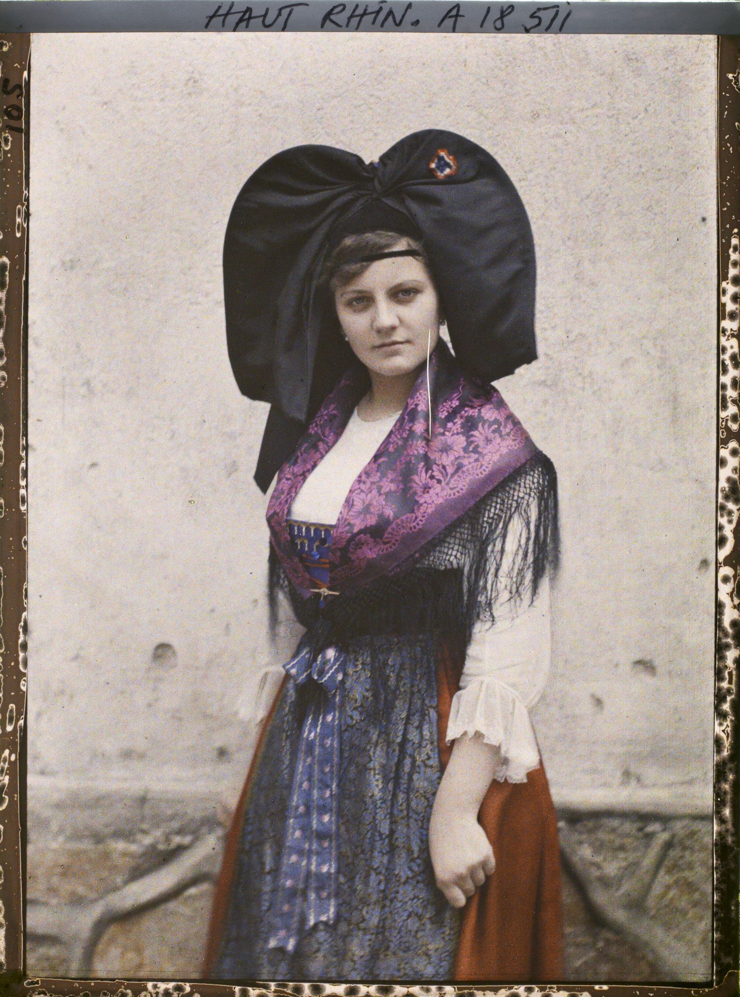 Image représentant Turkheim, Portrait de Melle Sossat née à Turkheim