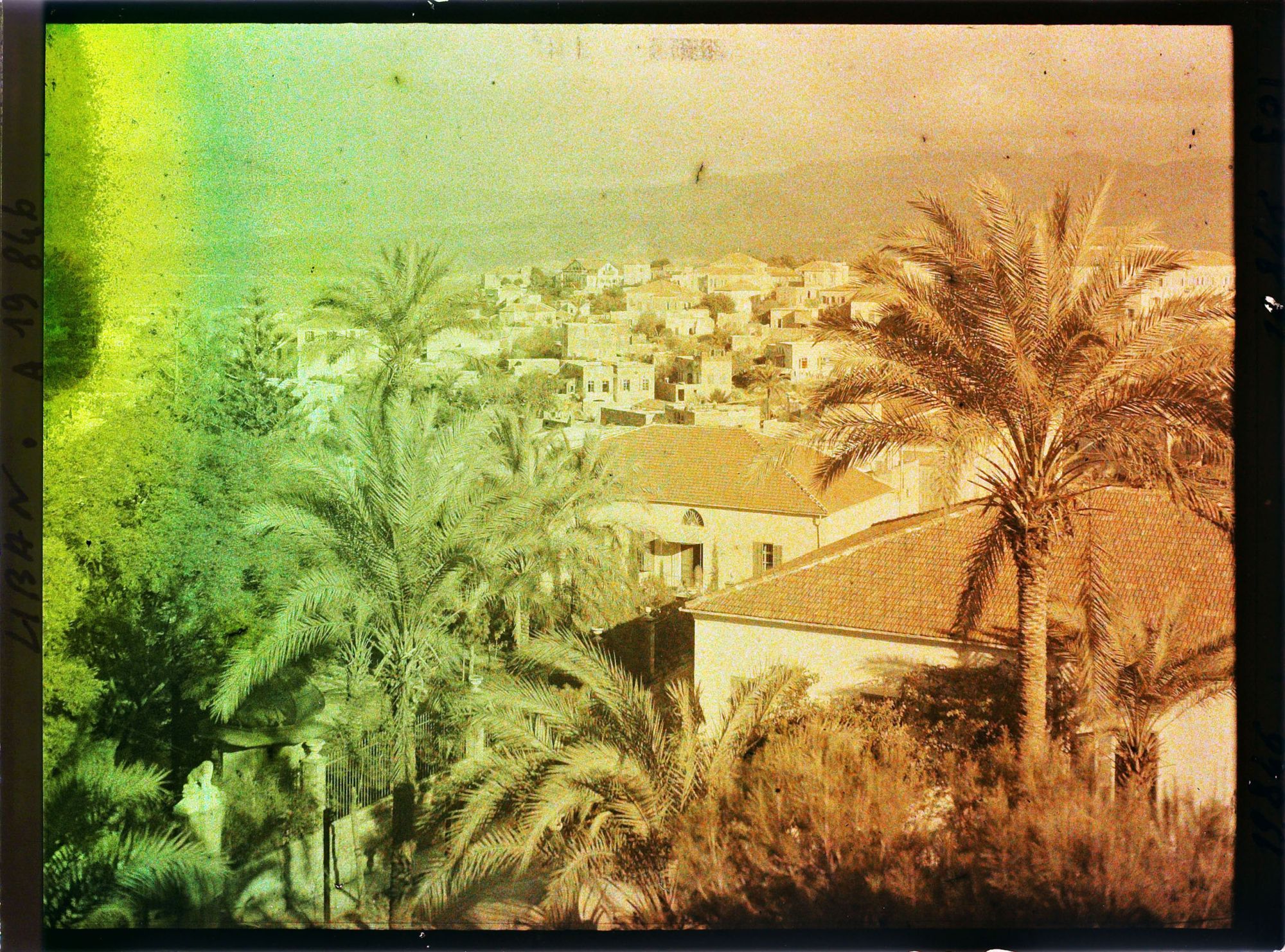 Image représentant Panorama depuis la résidence du général Gouraud vers l'est