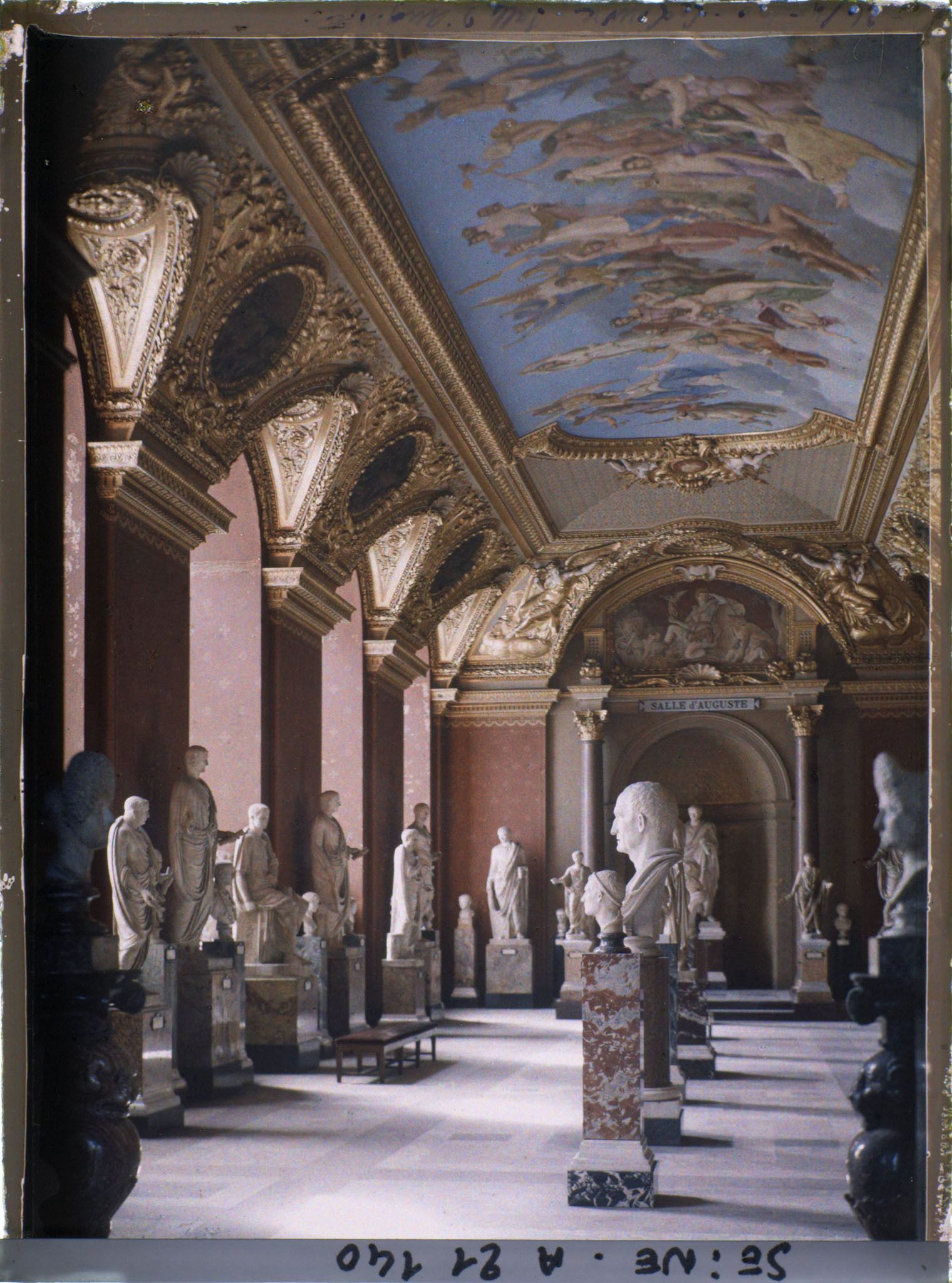 Image représentant La salle d'Auguste, musée du Louvre