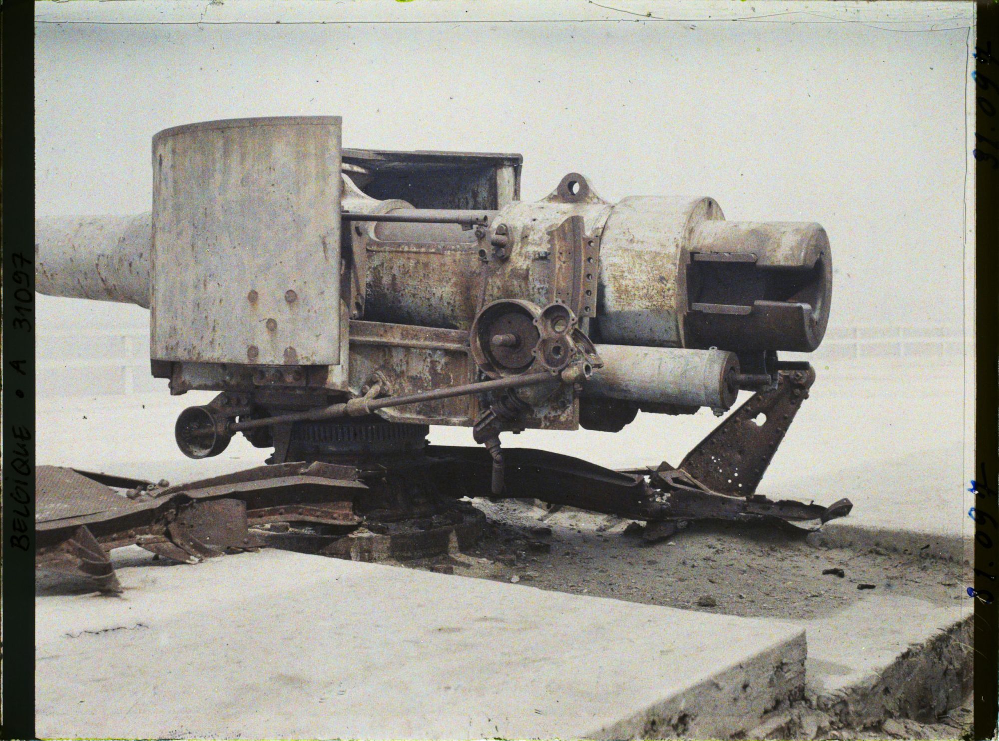 Image représentant Belgique, Ostende, Culasse d'une des pièces