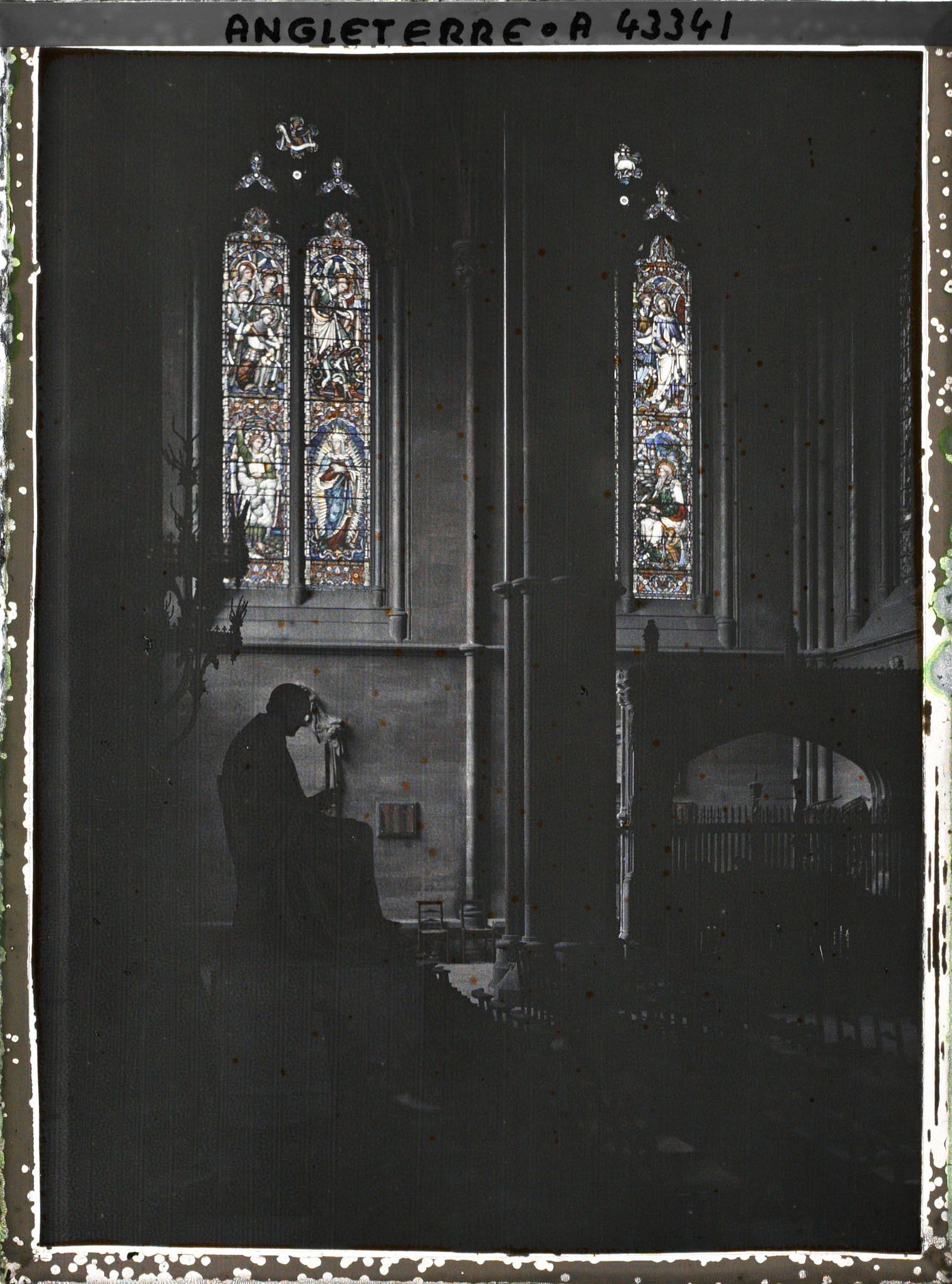 Image représentant L'intérieur de la chapelle du Saint John's College