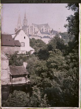 Image représentant La ville prise depuis une maison de la rue de la Tannerie?