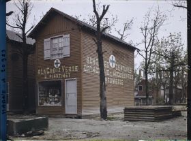Image représentant France, Reims, Un bandagiste allée de l'Ouest
