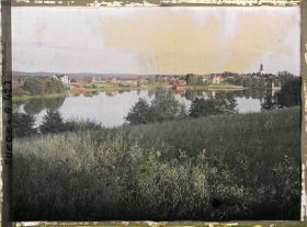 Image représentant Vue du village du côté du lac Brunnsjön