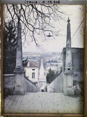 Image représentant Panorama pris depuis l'escalier du Monte Berico