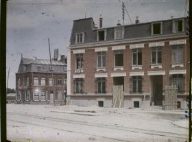 Image représentant France, Armentières, Filature en reconstruction