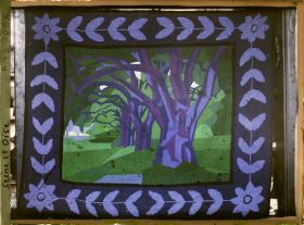 Image représentant Tapisserie représentant une forêt