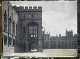 Image représentant La haute cour du château de Windsor