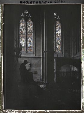 Image représentant L'intérieur de la chapelle du Saint John's College