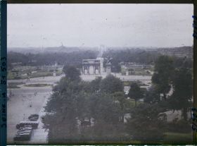 Image représentant Vue du Louvre vers la place de l'Etoile