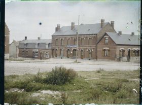 Image représentant France, Achiet, Une vue vers la Bau de Poste
