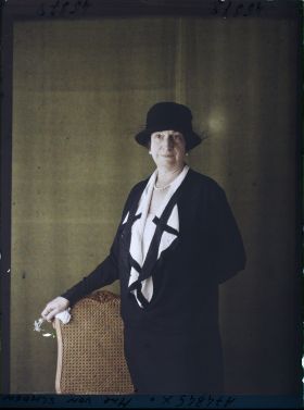 Image représentant La baronne Bertha von Schoën