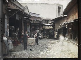 Image représentant Un coin du bazar de Salonique
