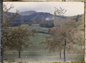 Image représentant France, Massevaux, Paysage d'Alsace, automne 1918