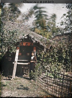 Image représentant Un édicule consacré à un génie champêtre