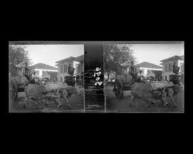 Image représentant Scène de rue sur Stamford Road, avec l'hôtel van Wijk