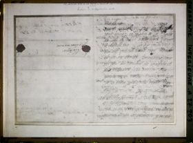 Image représentant Lettre autographe de Louis XIII à sa mère Marie de Médicis le 29 septembre 1628 - Musée d'Orbigny-Bernon