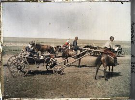 Image représentant La poste mongole croise la caravane de Stéphane Passet