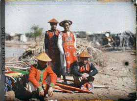 Image représentant Le cortège funèbre d'un grand mandarin