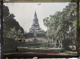 Image représentant Le Vat Phnom (" colline du temple ")