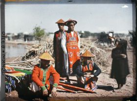 Image représentant Le cortège funèbre d'un grand mandarin