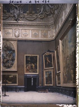 Image représentant Peinture italienne (Barocci, Raphaël, Véronèse), salon carré du musée de Louvre