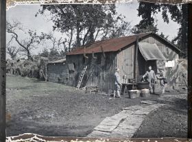 Image représentant France, Rexpoède, Au G. G. de la 1ere Armée à Rexpoède