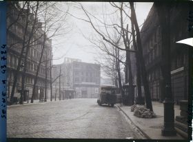 Image représentant Le percement du boulevard Haussmann au niveau de la rue Taitbout