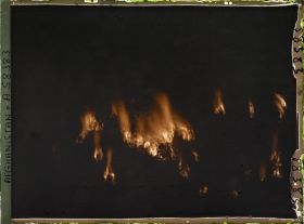 Image représentant Incendie de brousse, la nuit