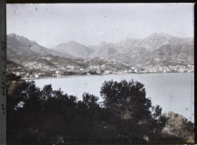 Image représentant Vue s/ Menton depuis la rte du Cap