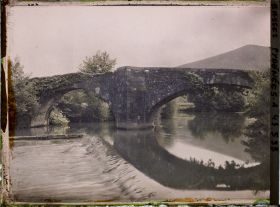 Image représentant France, Ascain, Le Pont Romain