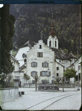 Image représentant La Fremdenspital et l'église Saint-Martin
