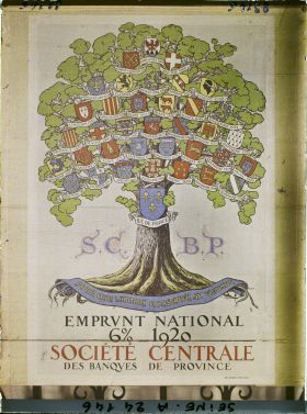 Image représentant Affiche pour l'emprunt national de 1920, Société centrale des banques de province