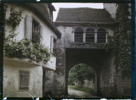 Image représentant France, Kienzheim, La porte vue de l'intérieur de la Ville