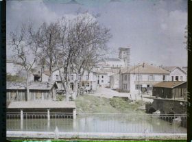 Image représentant France, Thiaucourt, Vue vers l'Eglise