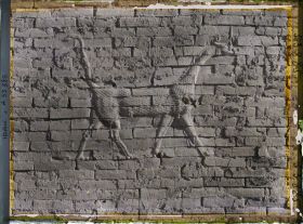 Image représentant Porte d'Ishtar : le dragon symbole de Mardouk le dieu de la ville