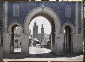 Image représentant Façade extérieure de Bâb Bou Jloud