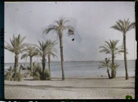 Image représentant Les bains au bord du lac Timsah