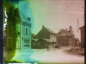 Image représentant France, Vigneulles, Grande Rue vers l'Hôtel de Ville