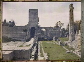 Image représentant Vue générale du théâtre antique