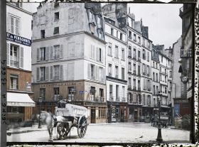 Image représentant La rue de la Grande-Truanderie et la rue Pierre-Lescot