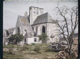 Image représentant France, Hangesten Santerre, Ruines de l'Eglise