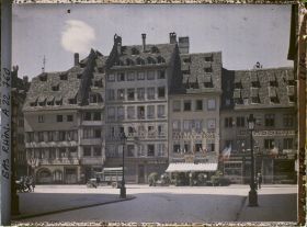 Image représentant France, Strasbourg, Vieilles Maisons Place du Dôme