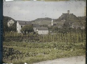 Image représentant Allemagne, Cobern (Moselle), Une vue de Cobern vers le Niederburg
