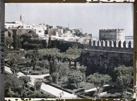 Image représentant Le jardin de la casbah des Oudaïa créé dans le style andalou en 1915-1918