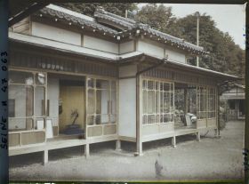 Image représentant L'Exposition des arts décoratifs, Pavillon du Japon, sur le Cours-la-Reine