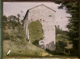 Image représentant France, Périgueux, Ancienne abbaye de Merlande façade principale