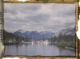 Image représentant Canada, Banff, La Bow et le Mt Castle et la Sawback range
