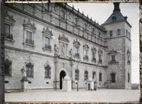 Image représentant Espagne, Tolède, Façade de l'Alcazar